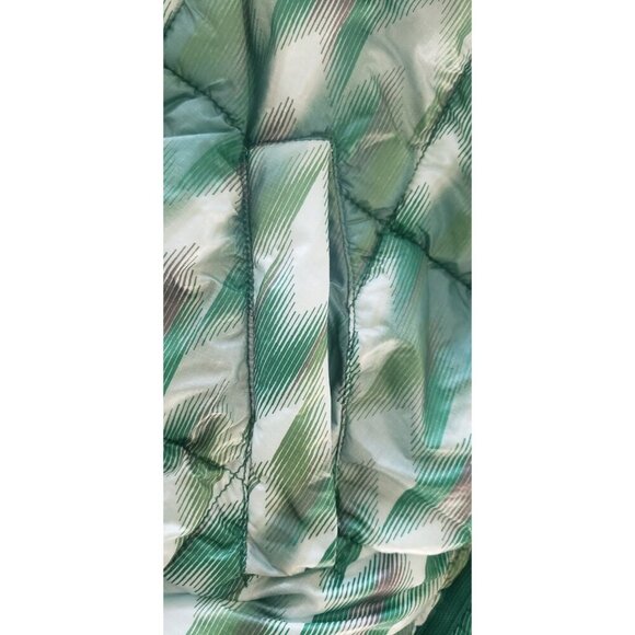 NEW FP MOVEMENT SCRUNCHY GLOSSY PRINTED PIPPA PACKABLE PUFFER JACKET LARGE - Picture 9 of 14